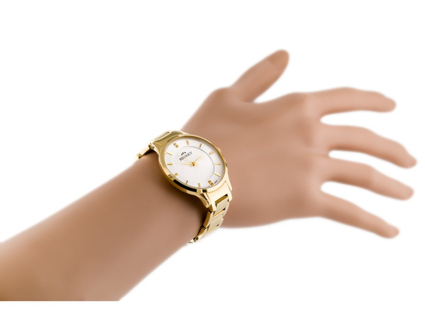 BISSET BSBE45 WOMEN'S WATCH - gold (zb551d)