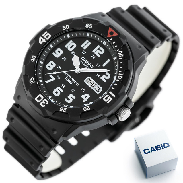 CASIO MRW-200H-1B MEN'S WATCH (zd147a) + BOX