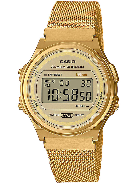 Casio Vintage Women's Watch A171WEMG-9A + BOX (zd645a)