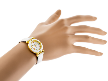 PERFECT LP152-01 CHILDREN'S WATCH - COMMUNION - white (zp811d)