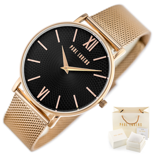 PAUL LORENS WOMEN'S WATCH - PL11989B7-1D3 (zg520d) + BOX