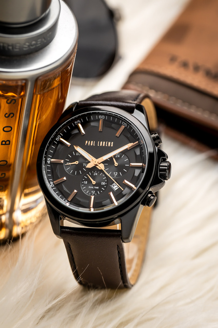 ZEGAREK MĘSKI PAUL LORENS - PL20010A-3B1 (zg379f) + BOX