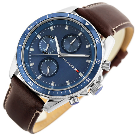 TOMMY HILFIGER MEN'S WATCH 1791837 PARKER (zf041a) + BOX