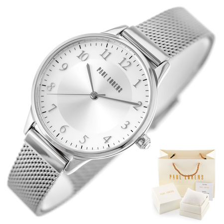 ZEGAREK DAMSKI PAUL LORENS - PL12189B-3C1 (zg550b) + BOX
