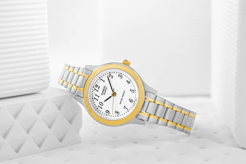 ZEGAREK DAMSKI CASIO LTP-1128G-7B (zd554b) + BOX