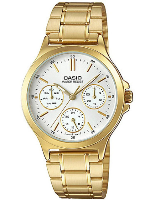 CASIO LTP-V300G-7A WOMEN'S WATCH (zd566b) + BOX