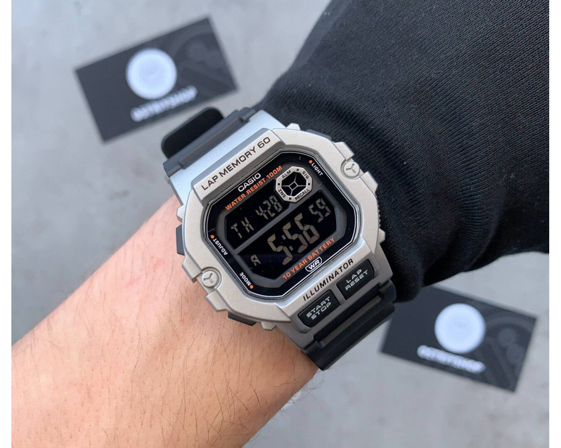 CASIO Sports Men's Watch WS-1400H-1B + BOX (zd271a)