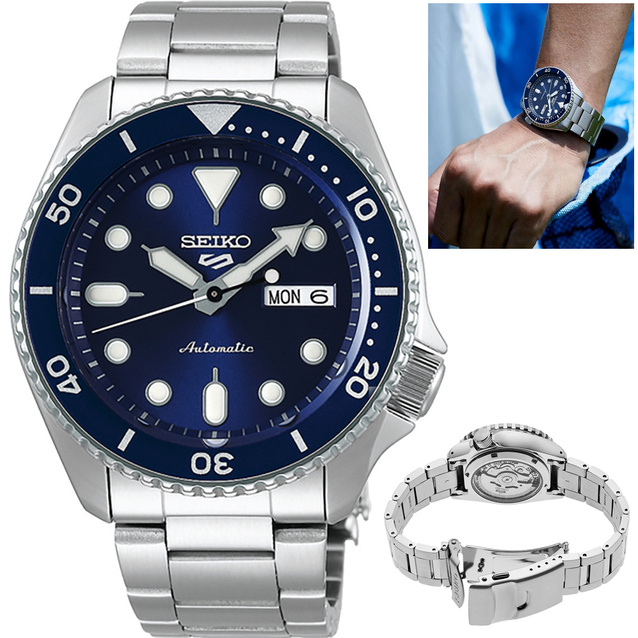 SEIKO 5 Sports Men's WATCH SRPD51K1 AUTOMAT + BOX