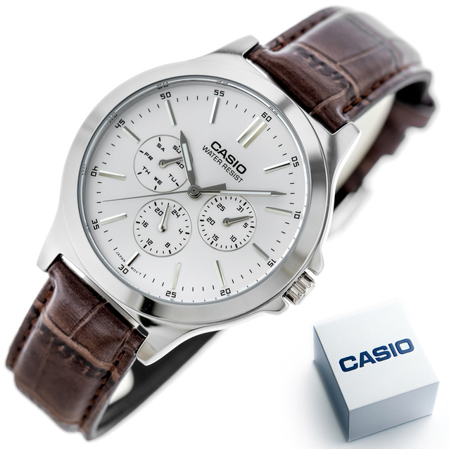 ZEGAREK MĘSKI CASIO MTP-V300L-7A (zd085c) + BOX