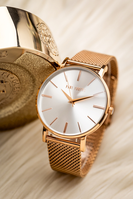 ZEGAREK DAMSKI PAUL LORENS -  PL10401B-3D3 (zg505e) + BOX