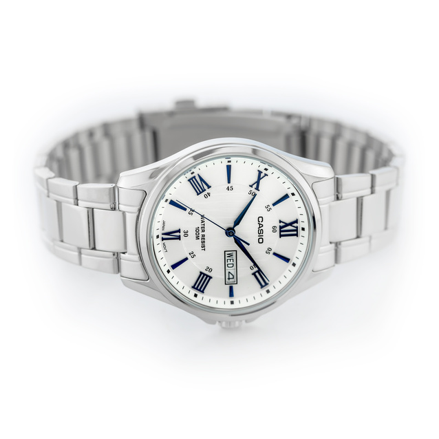 CASIO MEN'S WATCH MTP-1384D-7A2 (zd108b) + BOX
