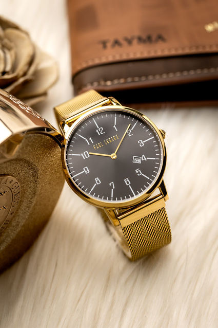 PAUL LORENS WOMEN'S WATCH - PL11503B-1D1 (zg510d) + BOX