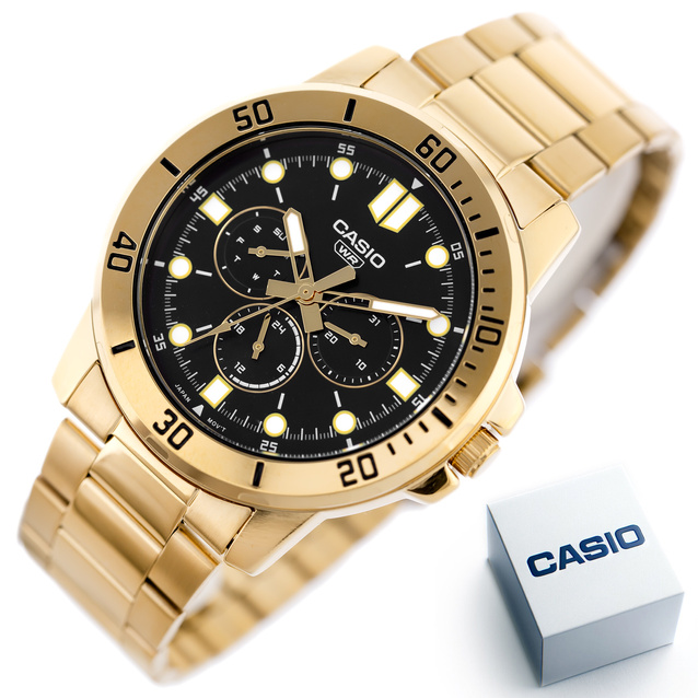 Zegarek Męski Casio MTP-VD300G-1EUDF (zd268d) + BOX