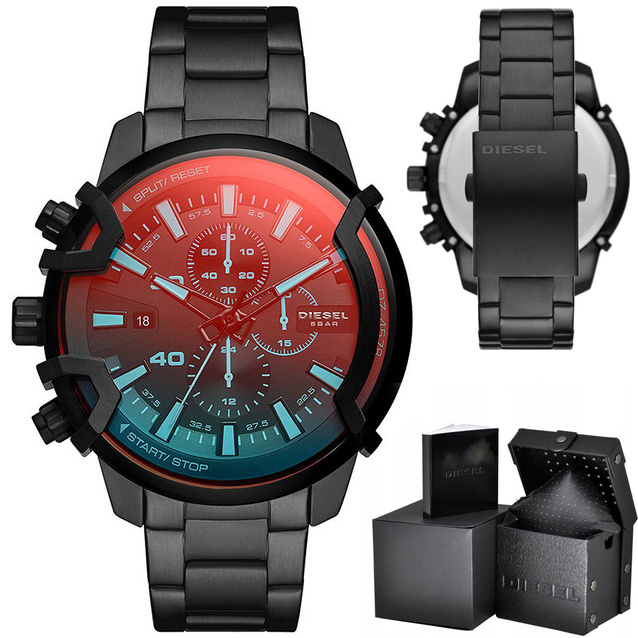 DIESEL Griffed Chronograph Men's Watch DZ4578 + BOX