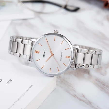 CASIO LTP-VT01D-7B WOMEN'S WATCH + BOX (zd613e)
