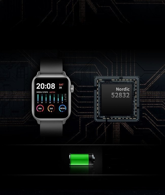 SMARTWATCH UNISEX G. Rossi SW013-3 black (sg008c)