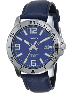 CASIO MEN'S WATCH MTP-VD01L-2BV (zd169a) + BOX