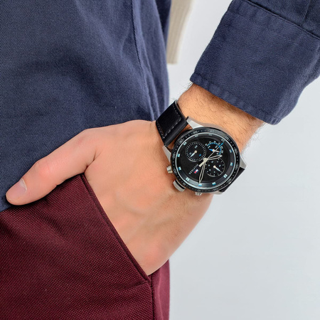 TOMMY HILFIGER MEN'S WATCH 1791810 TRENT (zf042c)