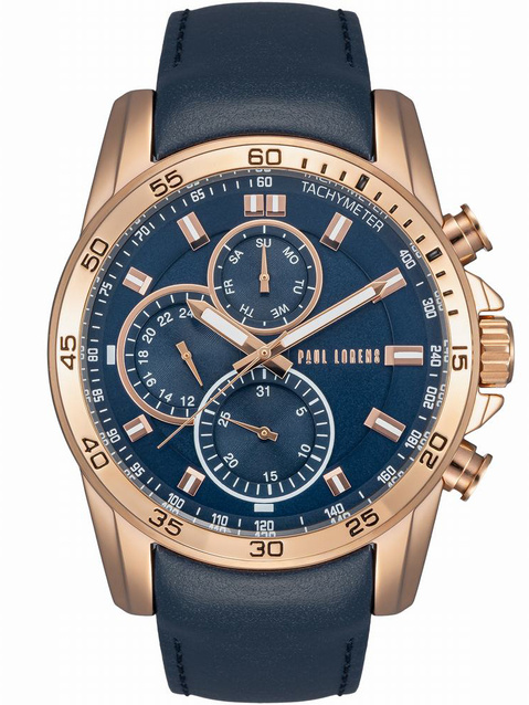 ZEGAREK MĘSKI PAUL LORENS - PL9753A8-6F3 (zg364f) + BOX