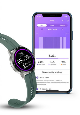 SMARTWATCH MĘSKI G. Rossi SW018-4 black/red (sg012d) WŁASNE TARCZE
