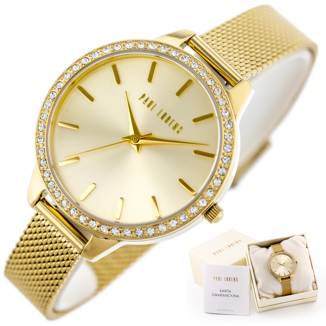 PAUL LORENS WOMEN'S WATCH - zg545d + BOX
