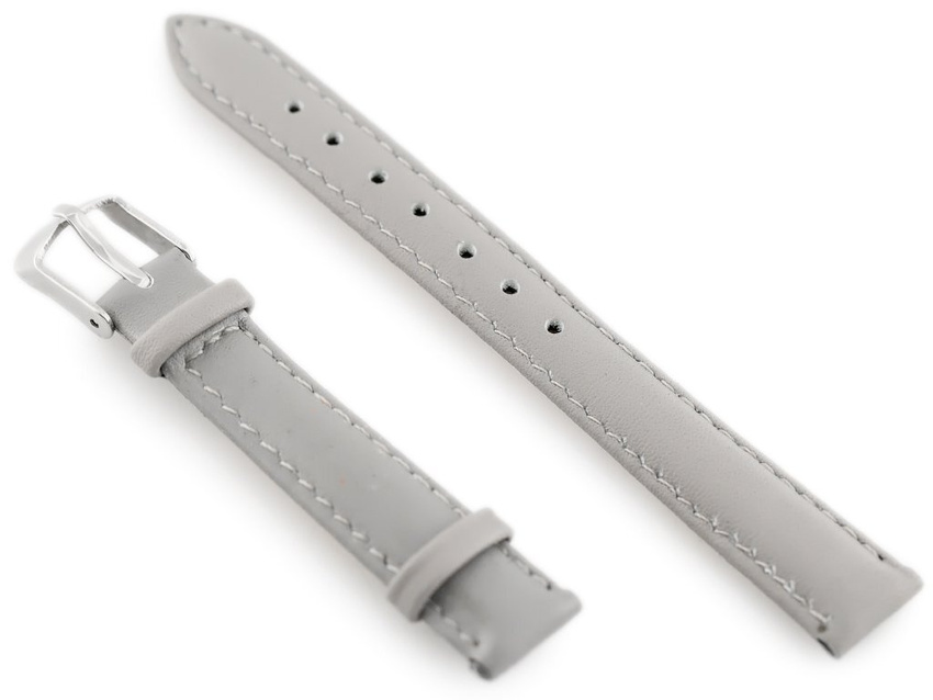 W83 leather watch strap - ash - 14mm