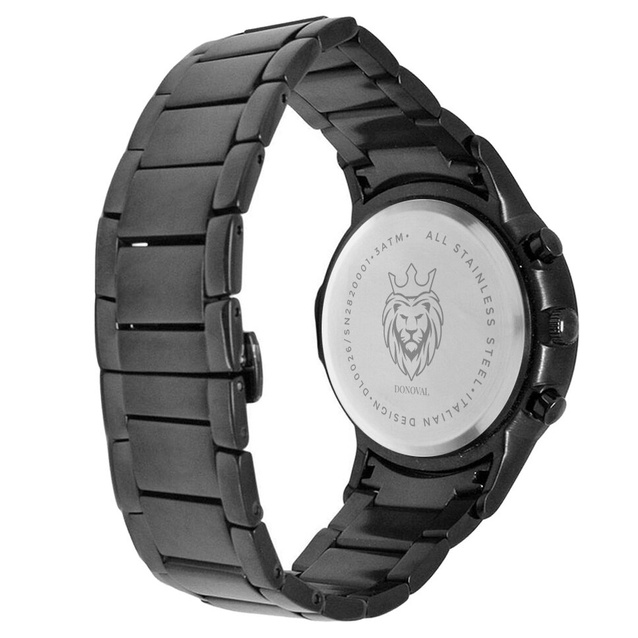 MEN'S DONOVAL WATCHES CHRONOSTAR DL0026 - CHRONOGRAPH + BOX (zdo004c)