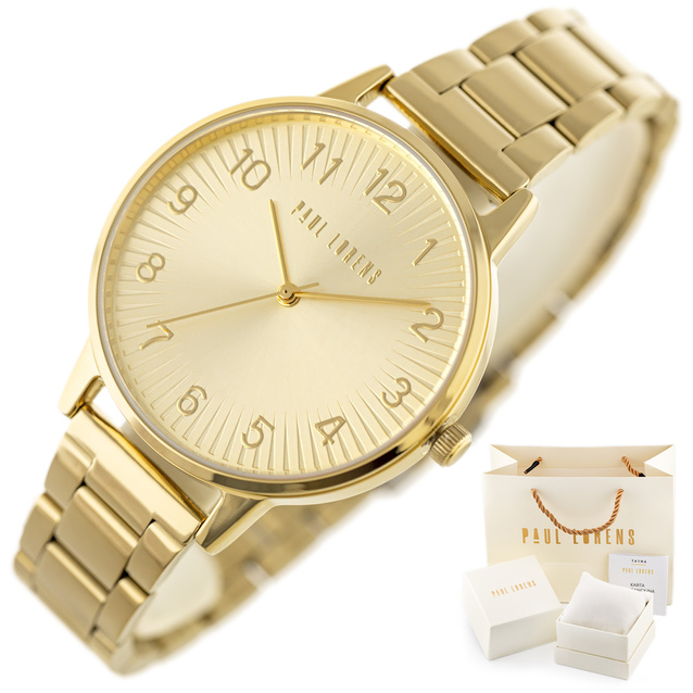 PAUL LORENS WOMEN'S WATCH - 11715B3-4D1 (zg503c) + BOX