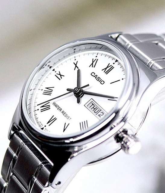 CASIO WOMEN'S WATCH LTP-V006D-7B + BOX