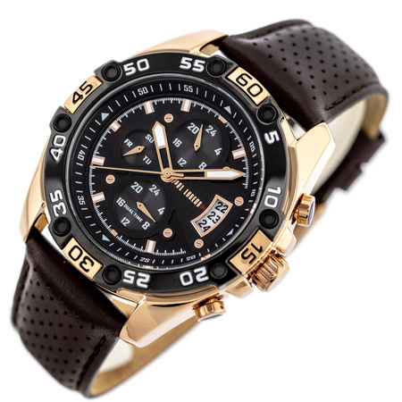 PAUL LORENS MALE WATCH -PL8754A5-1B1 (zg375d) + BOX