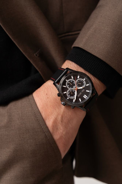 PAUL LORENS MALE WATCH - PL8071A2-1A3 (zg373a) + BOX