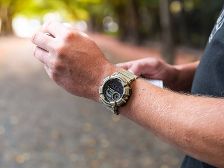 ZEGAREK MĘSKI CASIO Digital Moonphase WS-1500H-5B + BOX