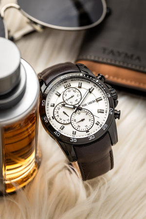 ZEGAREK MĘSKI PAUL LORENS -  PL9753A8-3B1  (zg364g) + BOX