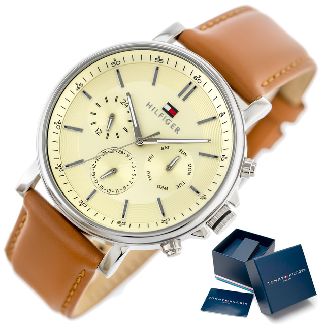 TOMMY HILFIGER TYSON MEN'S WATCH 1792143 (zf100e) + BOX