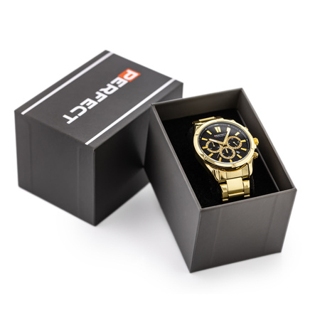 PERFECT MALE WATCH M501CH-06 - CHRONOGRAPH (zp381b) + BOX