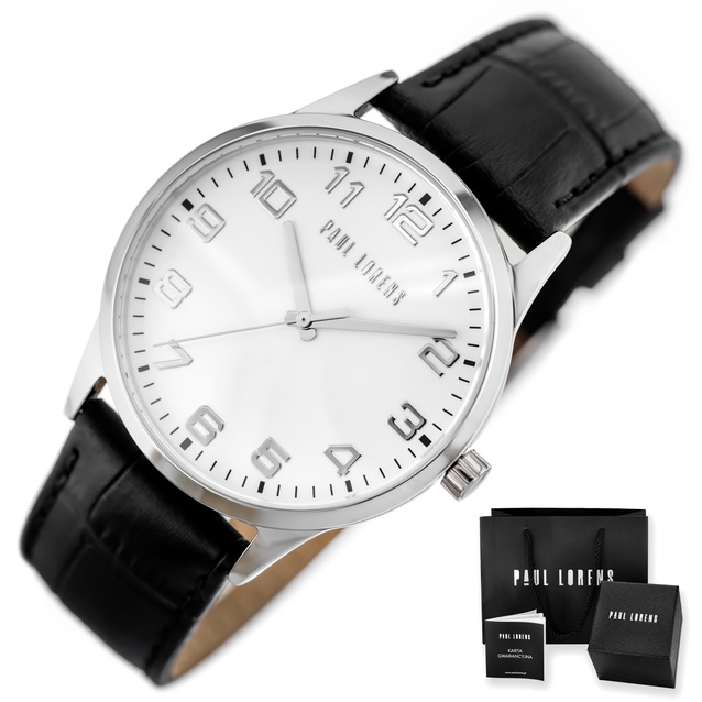 PAUL LORENS MALE WATCH - PL20022A-3A1 (zg377d) + BOX