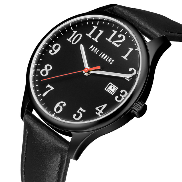 PAUL LORENS MALE WATCH - PL20016A-1A3 (zg380a) + BOX