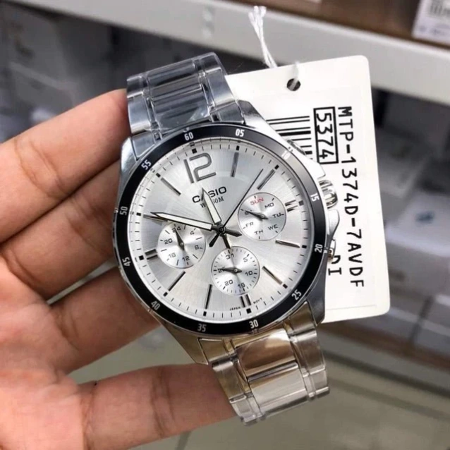 Casio MTP-1374D-7A Men's Watch (zd063e) + BOX
