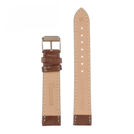 W200 TOSCANA leather watch strap - light pink - 18mm