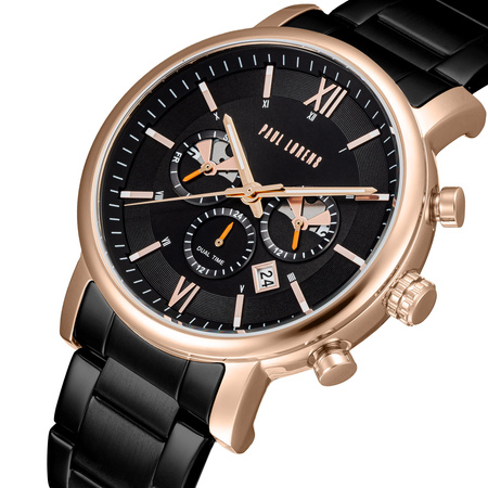PAUL LORENS MALE WATCH - PL20017B-1A4 (zg386d) + BOX
