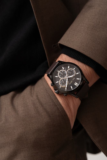 PAUL LORENS MALE WATCH - PL8071A2-1B2 (zg373c) + BOX