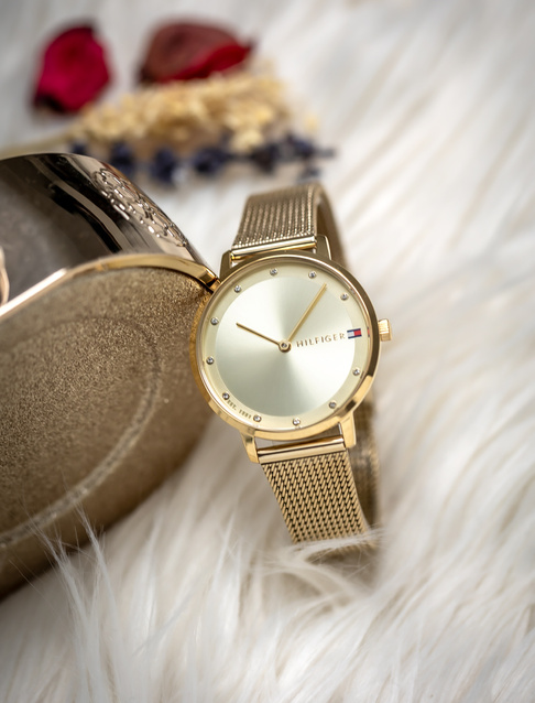 TOMMY HILFIGER WOMEN'S WATCH 1782728 PIPPA + BOX