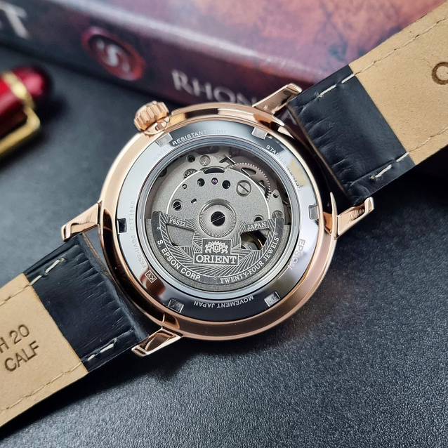 Zegarek Męski Orient Open Heart Automatic RA-AR0103B10B + BOX