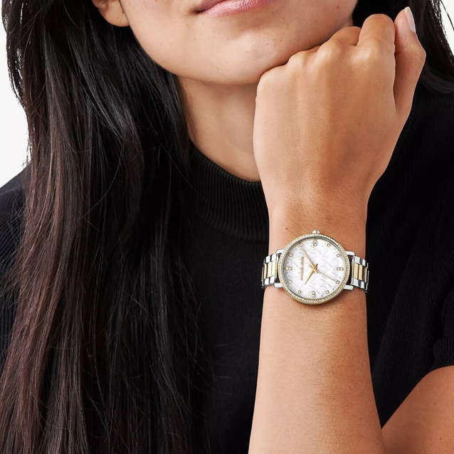 MICHAEL KORS WOMEN'S WATCH Pyper Bicolor MK4595 - (zm521g)