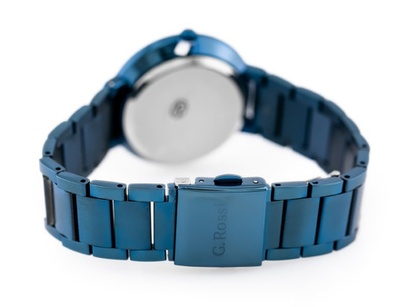 ZEGAREK G. ROSSI - 11155B2-6F3 (zg784g) blue + BOX