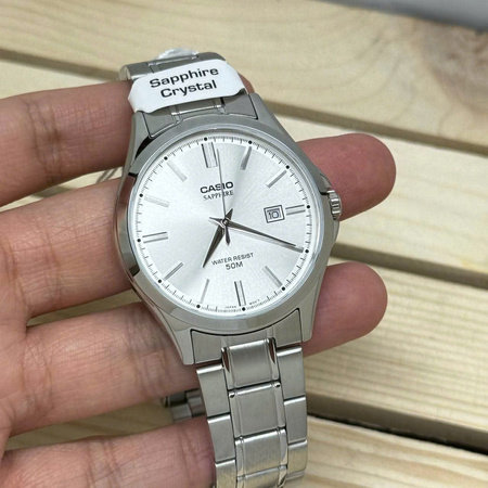 Zegarek Męski Casio MTS-115D-7A + BOX (zd292c) SZAFIR