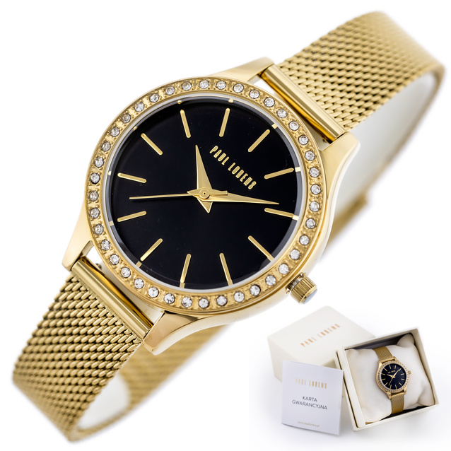 PAUL LORENS WOMEN'S WATCH - PL10482B2-1D1 (zg504d) + BOX