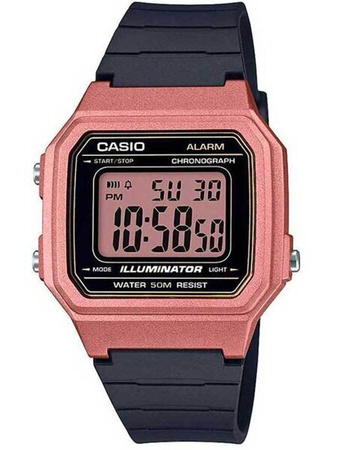 UNISEX CASIO W-217HM-5A WATCH + BOX