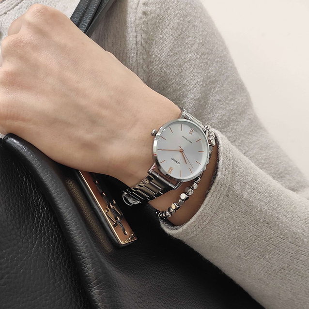 CASIO LTP-VT01D-7B WOMEN'S WATCH + BOX (zd613e)