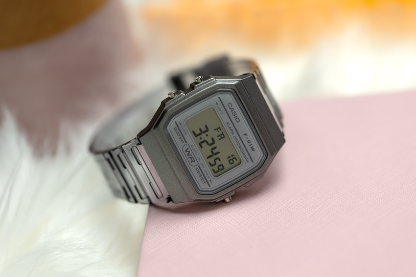 Unisex Casio Retro Vintage F-91WS-8DF(zd648d) watch
